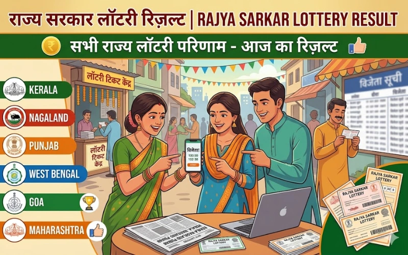 rajya sarkar lottery result​​ at Lucky Club Game featured image
